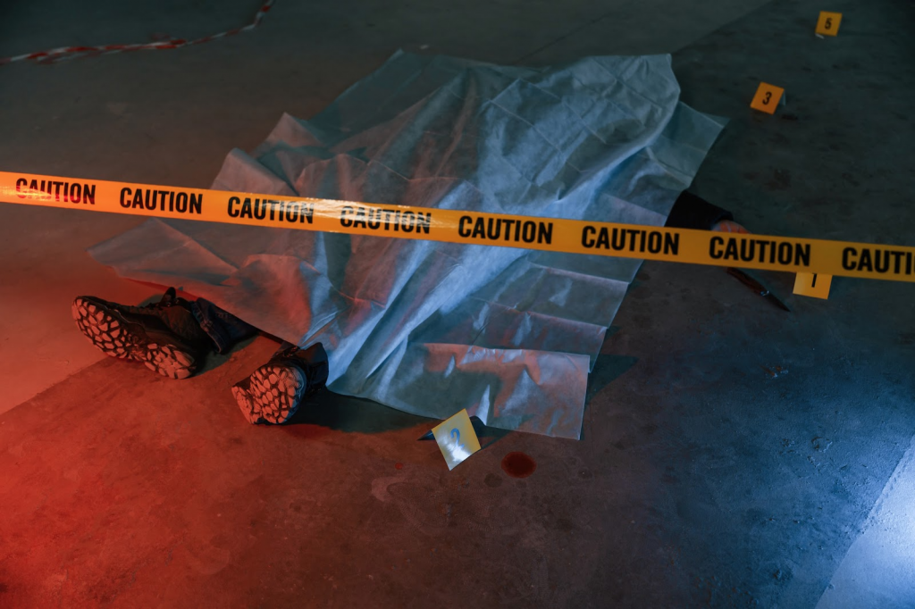 murder crime scene
