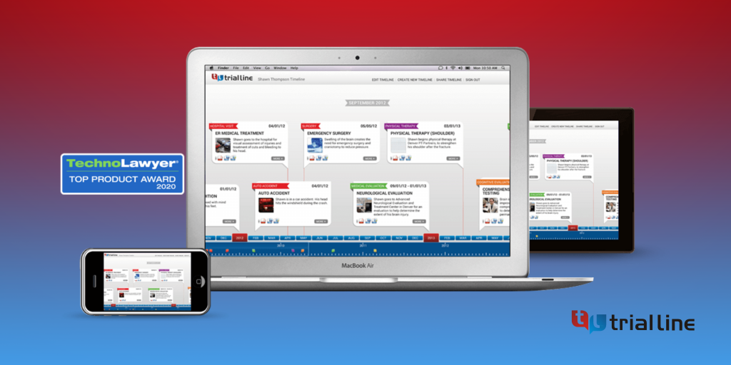 TrialLine, a legal timeline software helps legal teams and everyone involved in the case understand complex medical cases, allowing them to create strategies for better case outcomes.